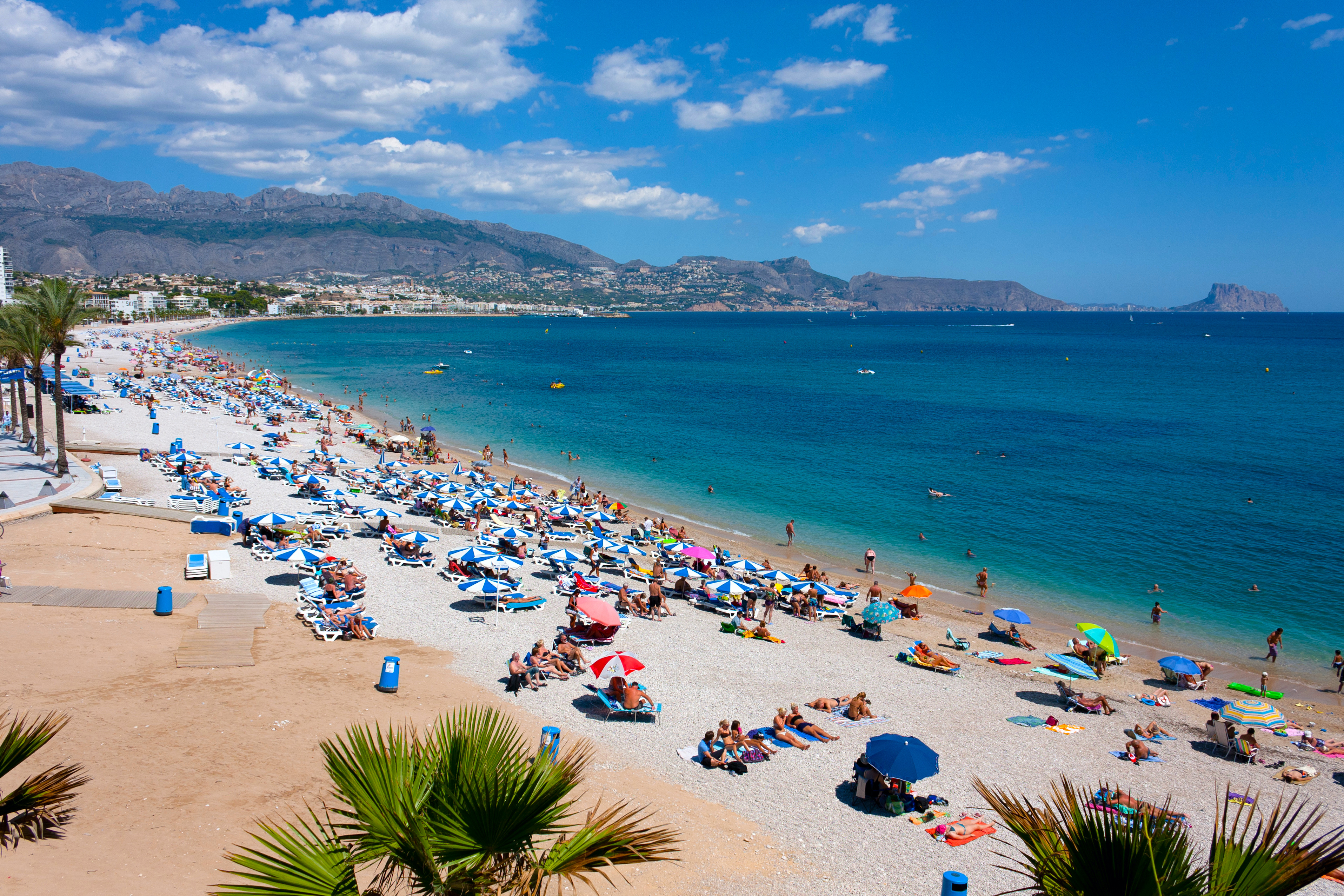 Stranden i Albir